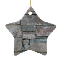 Brickwork for Mason or Brick Layer Christmas Tree Ornaments