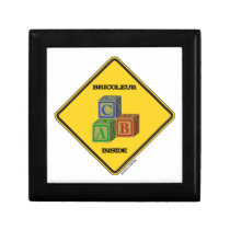 Bricoleur Inside (Building Blocks Warning Sign) gift boxes