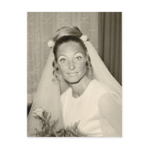 Bridal 70's postcards