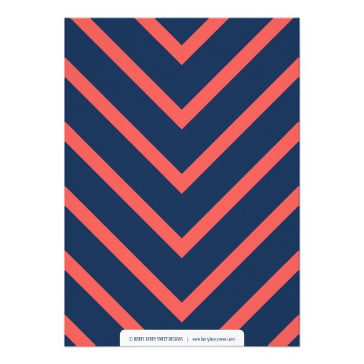 Bridal Banner Bridal Shower Invitation - Navy