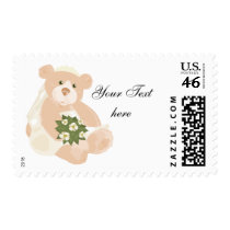 Bridal Bear Postage postage by Customizables Bridal Bear Postage postage