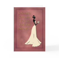 Bridal Beauty Shower Invitation cards