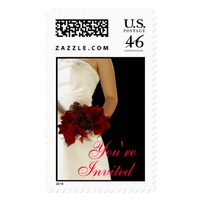 Bridal Bouquet (8), You&#39;re Invited Stamps