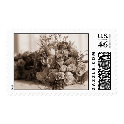 bridal bouquet stamp by dspurlock