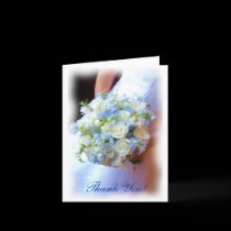 Bridal Bouquet Thank You Note cards