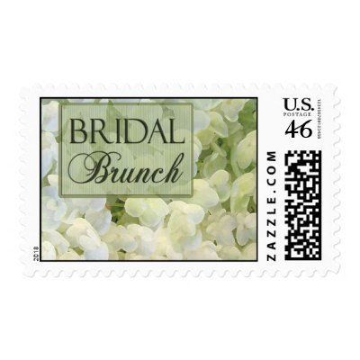 Bridal Brunch postage stamps