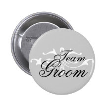 Bridal Button 1 Team Groom