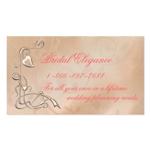 Bridal Elegance Business Business Card