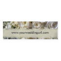 Bridal gift cards - add your wedding website business cards by aslentz Bridal gift cards - add your wedding website business cards