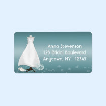 Bridal Gown Turquoise Label labels