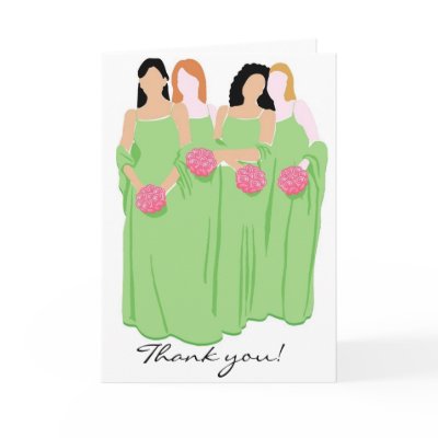 Bridal Luncheon Card