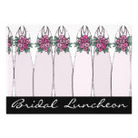 Bridal Luncheon Custom Invitations