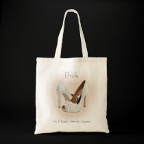 Bridal Shoe Bag Custom Tote bags