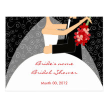 Bridal Shower Advice Cards Post Cards