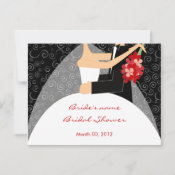 Bridal Shower Advice Cards postcard