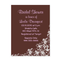 bridal shower bouquet, postcards by partypassion bridal shower bouquet, postcards