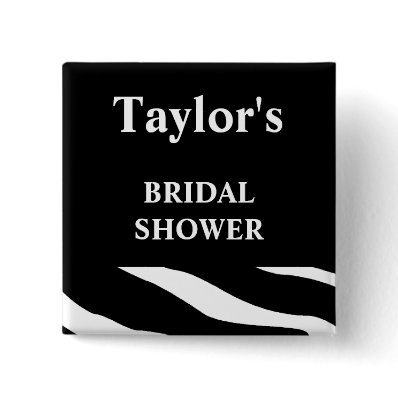 Bridal Shower Button