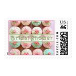 Bridal Shower Cupcakes Postage Stamp