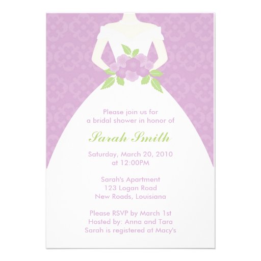 Bridal Shower Custom Invites