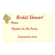 Bridal Shower!-Customize Business Card