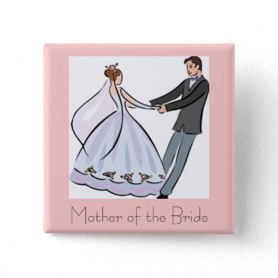 Bridal Shower Favor-Mother of the Bride Button
