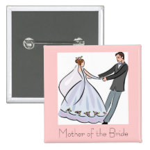 Bridal Shower Favor-Mother of the Bride Button