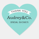 Bridal Shower Favor Stickers | Little Blue Box