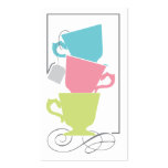 Bridal Shower Favor Tag - Tea business cards