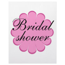 Bridal Shower flower design! letterhead