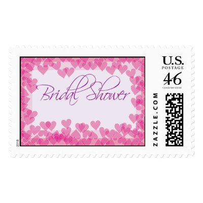 Bridal Shower Heart Stamps