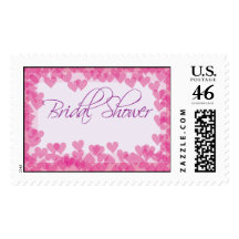 Bridal Shower Heart Stamps