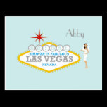BRIDAL SHOWER IN FABULOUS LAS VEGAS Abby Postcard postcards