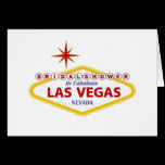 BRIDAL SHOWER IN FABULOUS LAS VEGAS Card cards