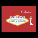 BRIDAL SHOWER IN FABULOUS LAS VEGAS Catherine Post postcards