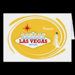 Bridal Shower In Fabulous Las Vegas Rosemarie Card cards