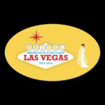 Bridal Shower In Fabulous Las Vegas Sticker stickers