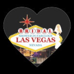 Bridal Shower In Fabulous Las Vegas Sticker stickers