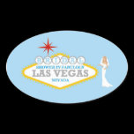 Bridal Shower In Fabulous Las Vegas Sticker stickers