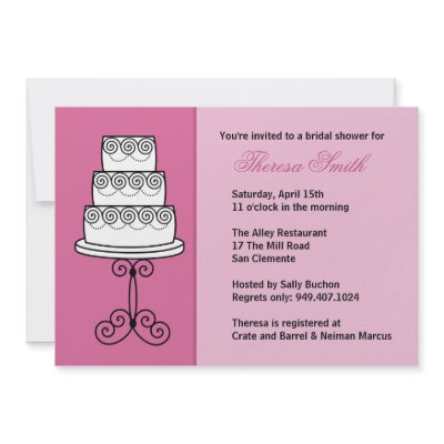 Bridal Shower Invitation (10-pack)
