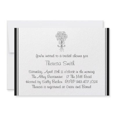 Bridal Shower Invitation
