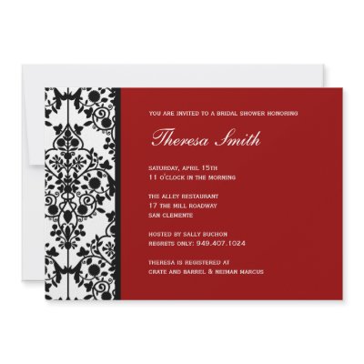 Bridal Shower Invitation