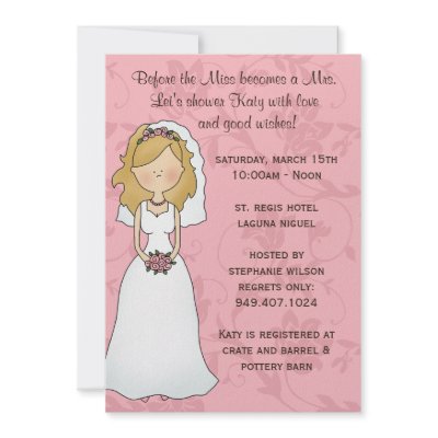 Bridal Shower Invitation