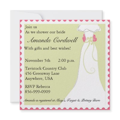 Bridal Shower Invitation