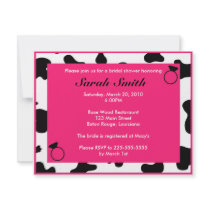 Bridal Shower Personalized Invite