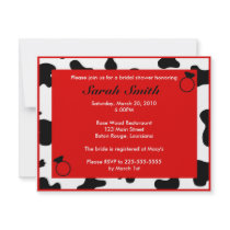 Bridal Shower Custom Announcements