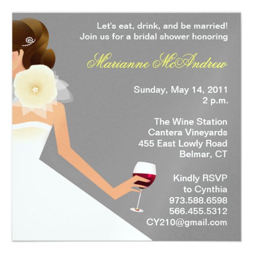 Bridal Shower Invitation