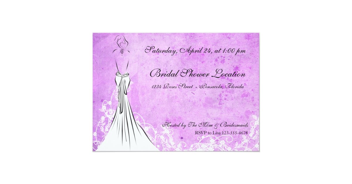 Bridal Shower Invitation Zazzle