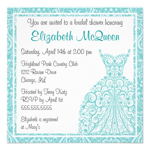 Bridal Shower Invitation
