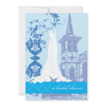 Bridal Shower Invitation  |  Blue