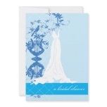 Bridal Shower Invitation  |  Blue